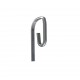 CURTAIN RAIL METAL HOOK / CHROME
